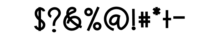 Queen Semi Sans Serif Font OTHER CHARS
