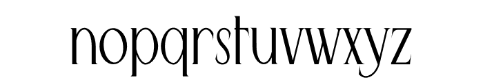 Queen Serif Bold Font LOWERCASE