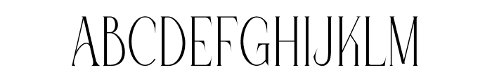 Queen Serif Font UPPERCASE