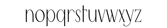Queen Serif Font LOWERCASE