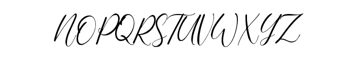 Queen Signature Font UPPERCASE