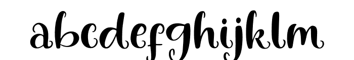 Queen Swan Font LOWERCASE