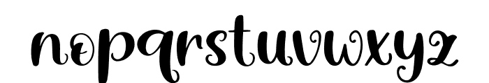 Queen Swan Font LOWERCASE