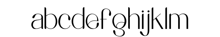 Queencalico Font LOWERCASE