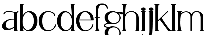 Queenlery Font LOWERCASE