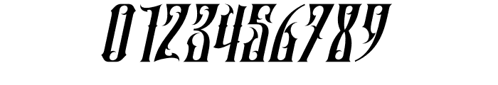 Queenlord Italic Font OTHER CHARS