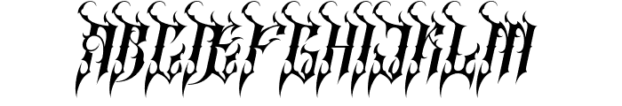 Queenlord Italic Font LOWERCASE