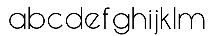 Queensides Font LOWERCASE