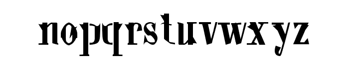 Queenstown-Regular Font LOWERCASE