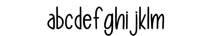 Queenty Font LOWERCASE