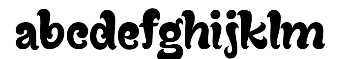 Quegos Font LOWERCASE