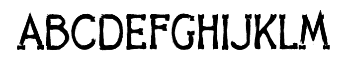 Quegroek Font UPPERCASE