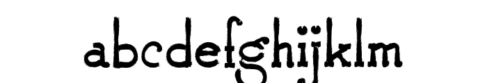 Quegroek Font LOWERCASE