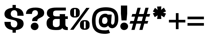 Quelback Regular Font OTHER CHARS