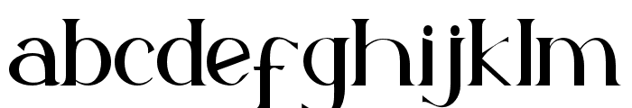 Quenbee-Regular Font LOWERCASE