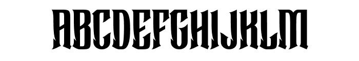 Quenlin Font UPPERCASE
