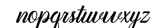 Quennsland Font LOWERCASE