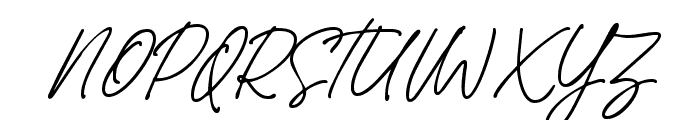 Quentin Sonata Script Font UPPERCASE