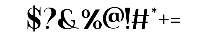 Quentin Sonata-Serif Font OTHER CHARS