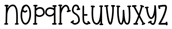 Quesited Font LOWERCASE