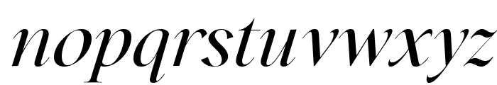 Quest & Ring Italic Font LOWERCASE