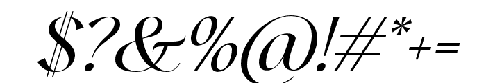 QuestRing-Italic Font OTHER CHARS