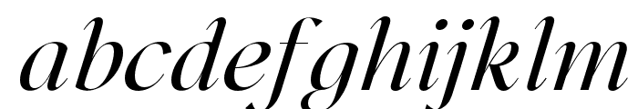QuestRing-Italic Font LOWERCASE