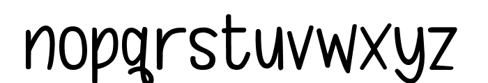 Quethy Font LOWERCASE