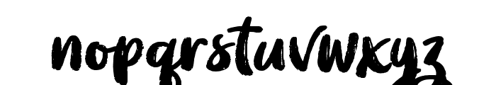 Queynston Font LOWERCASE