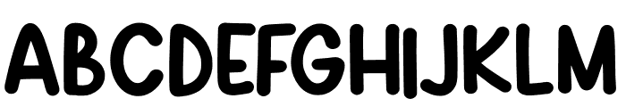 Quichflour Font UPPERCASE