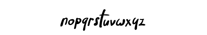 Quick Butterfly Font LOWERCASE