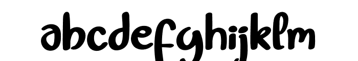 Quick Camping Font LOWERCASE