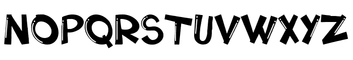 Quick Funny Font UPPERCASE