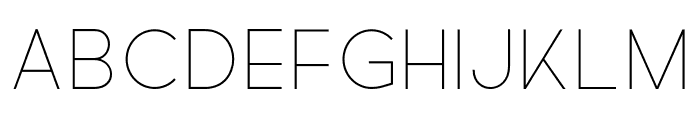Quick-Light Font LOWERCASE