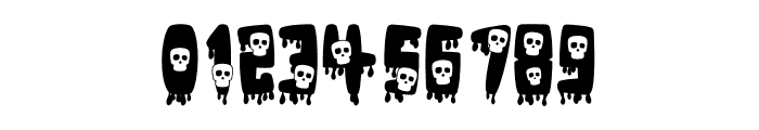 Quick Skull Font OTHER CHARS