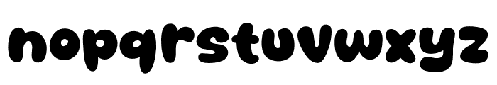 Quick Stand Font LOWERCASE