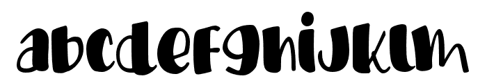 QuickBlow Font LOWERCASE