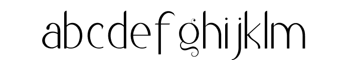 Quicklight Font LOWERCASE