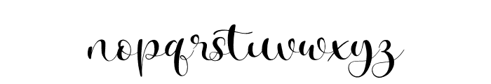 Quicklove Font LOWERCASE