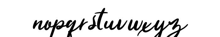 Quickly-Regular Font LOWERCASE