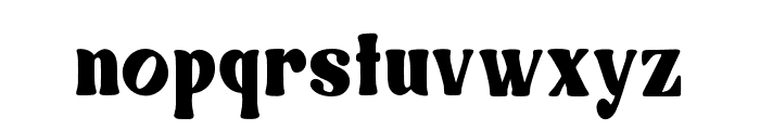 QuicklySustain-Regular Font LOWERCASE