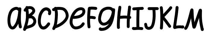 Quickory Regular Font UPPERCASE