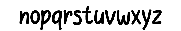 Quickory Regular Font LOWERCASE