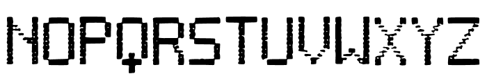 Quicktec Font UPPERCASE