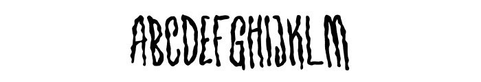 Quiddity Rough Font UPPERCASE
