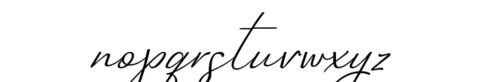 Quidity Font LOWERCASE