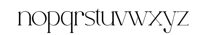 Quigaro Font LOWERCASE