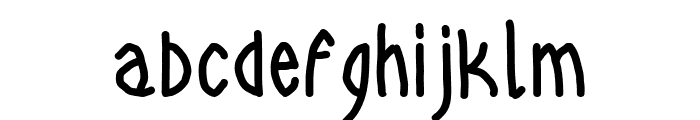 Quigpie Font LOWERCASE