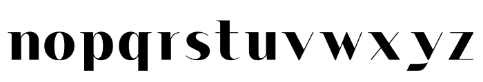 Quileny Font LOWERCASE