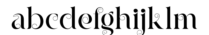 Quilla Sugar Font LOWERCASE